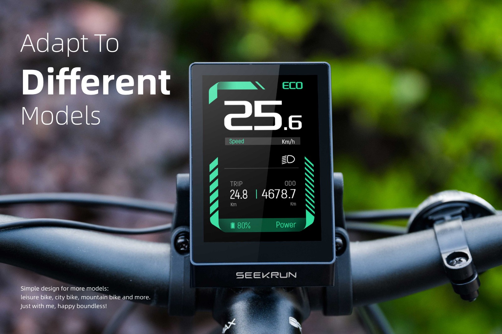 IPX7 E-bike TFT Display（X1）