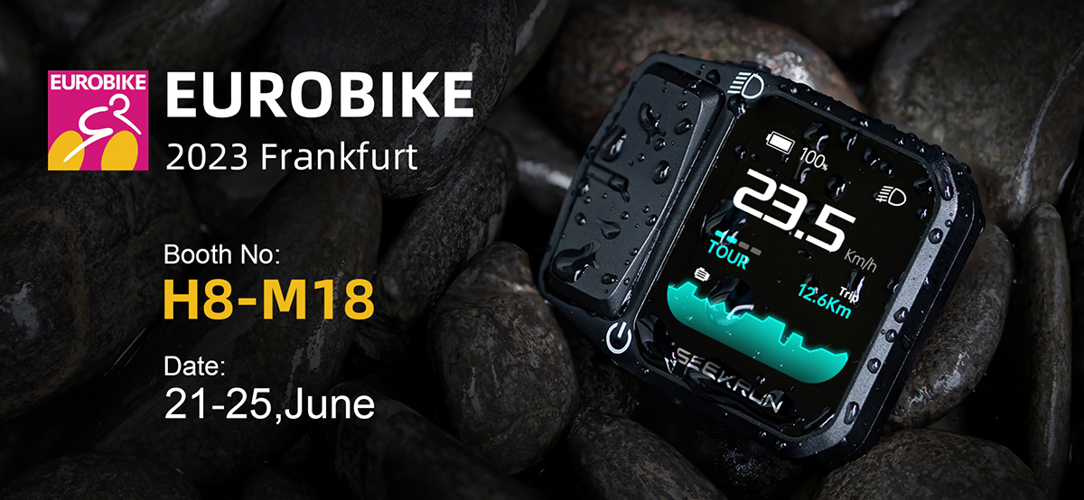 Eurobike 2023 concluded successfully, with SEEKRUN showcasing its innovative instrument capabilities.